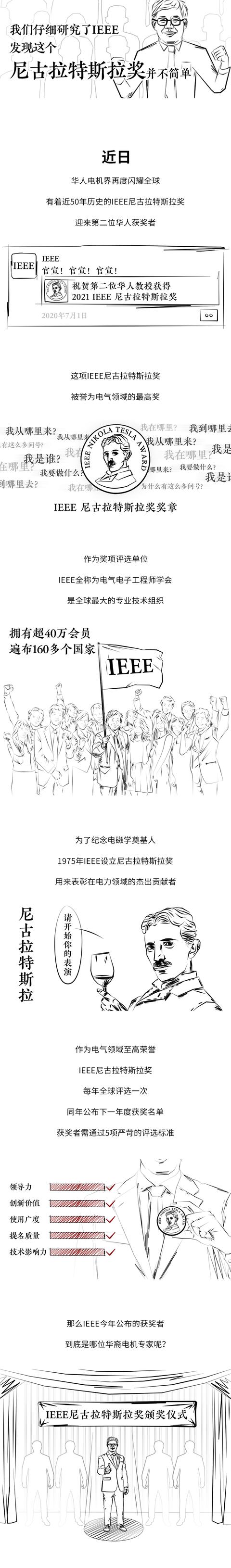 我們仔細(xì)研究了IEEE，發(fā)現(xiàn)這個(gè)尼古拉特斯拉獎(jiǎng)并不簡(jiǎn)單